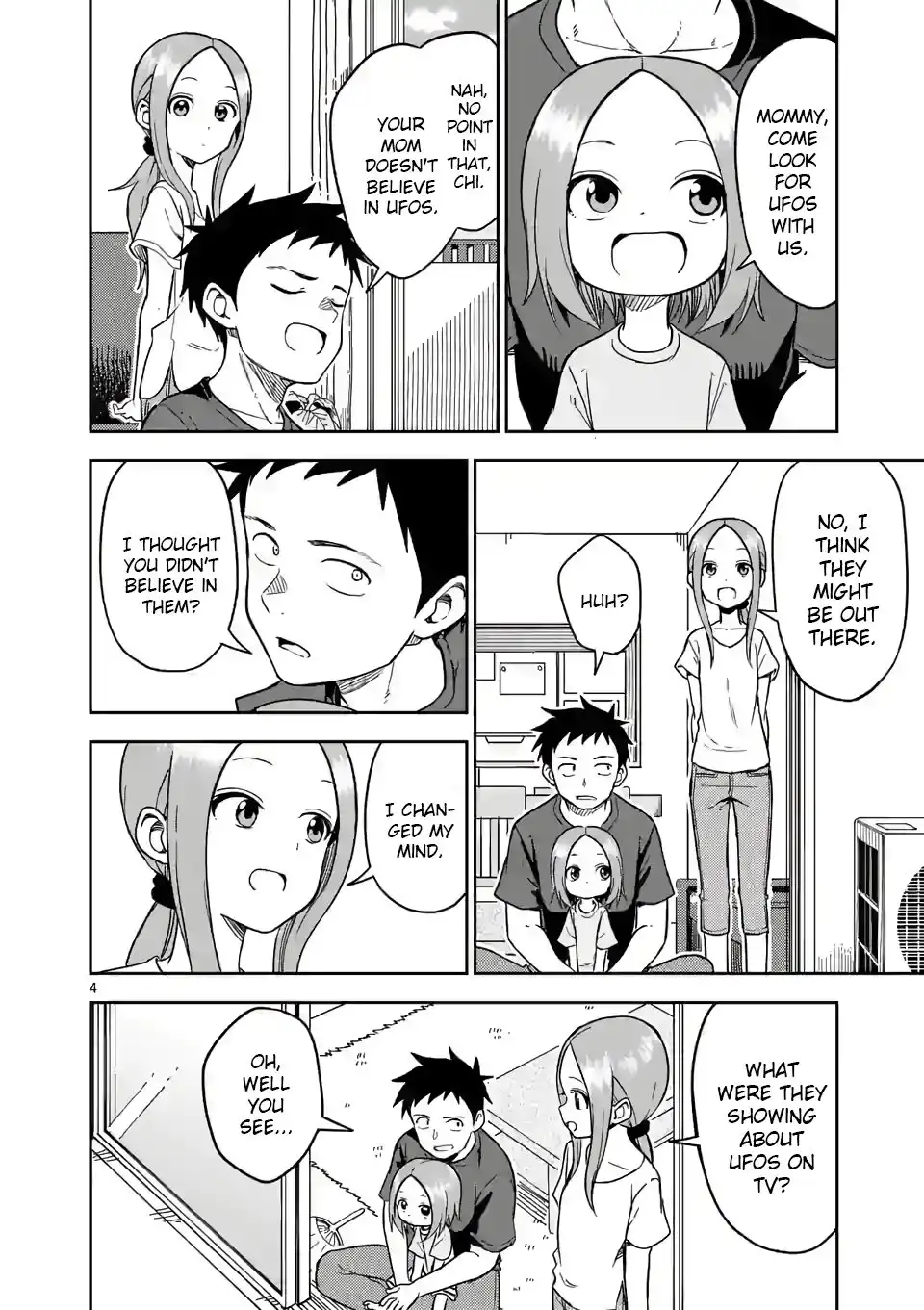 Karakai Jouzu no (Moto) Takagi-san Chapter 145 4